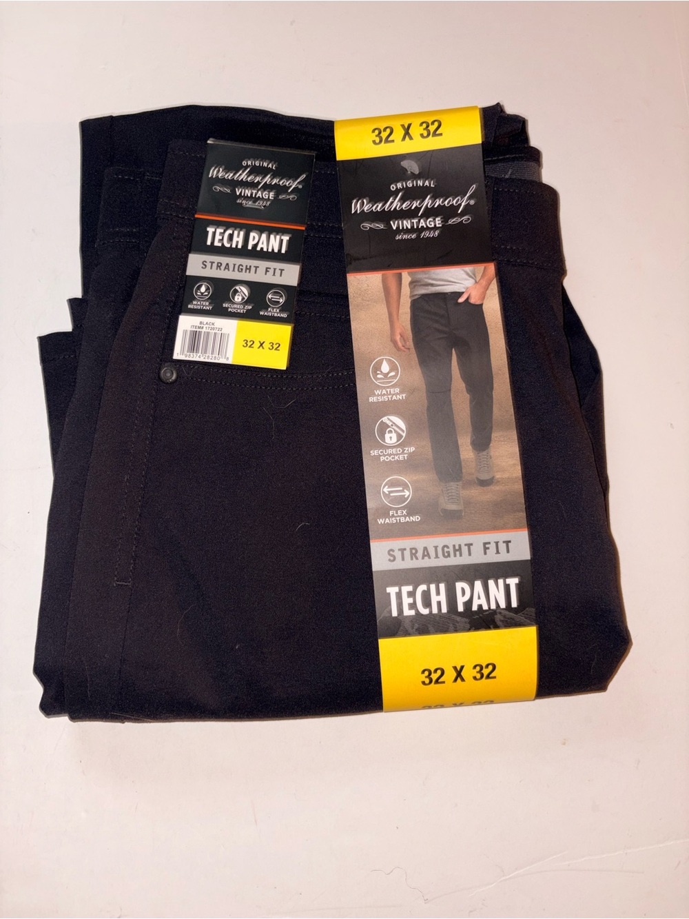 NWT Weatherproof size 32 x 32 tech pants
